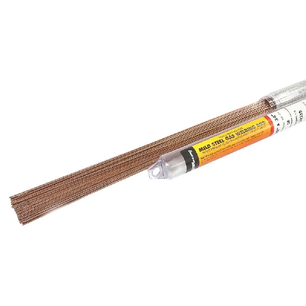 Forney 42330 Brazing Rod, 1/16 in Dia, 36 in L, Mild Steel - 2
