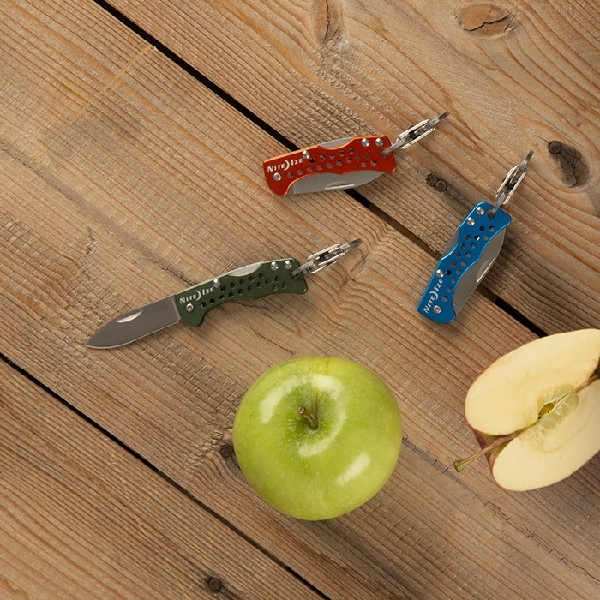 Nite Ize Doohickey KMTK-08-R7 Key Chain Knife, Aluminum/Stainless Steel, Olive - 2