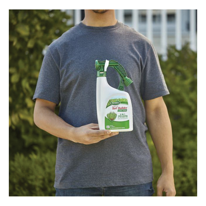 Scotts Turf Builder 5420406 Lawn Food, 32 fl-oz Bottle, Liquid, 29-0-3 N-P-K Ratio - 5