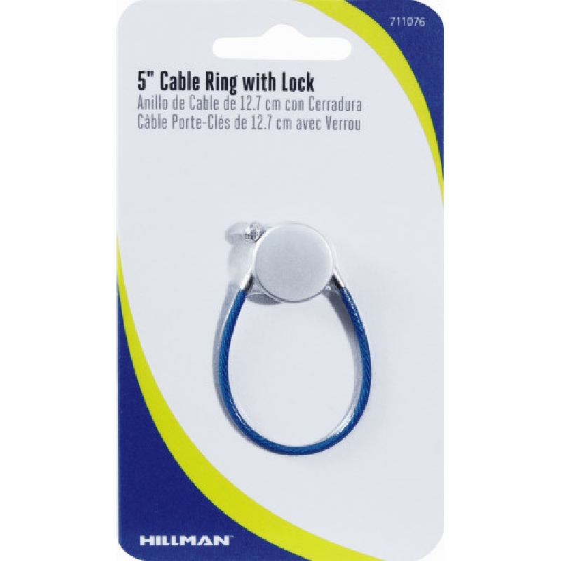 Hillman 711076 Cable Ring, 5 in Ring, Steel Case - 2