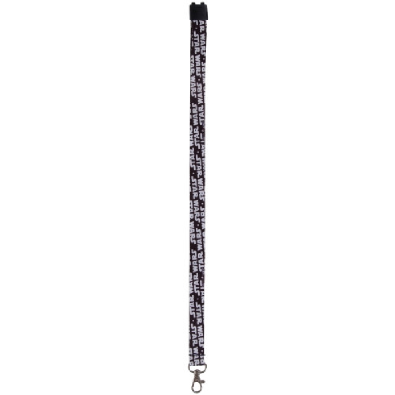 Hillman 712381 Lanyard, Star Wars Logo, Polyester, Swivel Hook End, 1/PK - 2