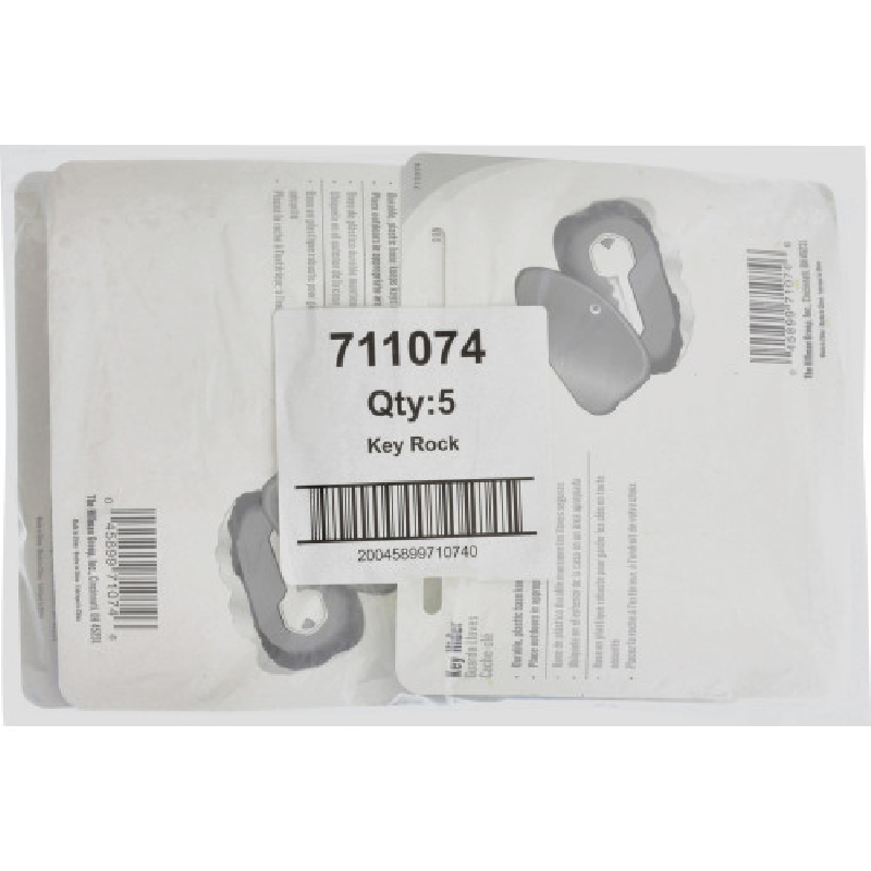 Hillman 711074 Key Hider, Rock Shape, Resin, Beige - 5