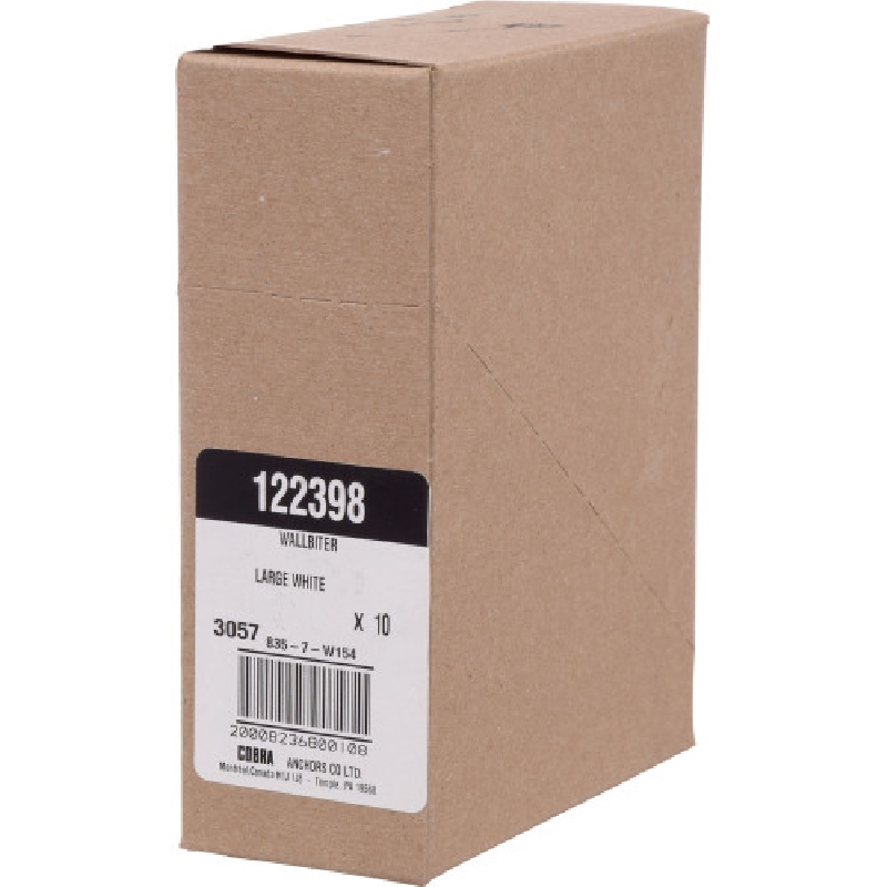 Hillman 122398 Picture Hanger, 25 to 60 lb, Nylon, White - 3