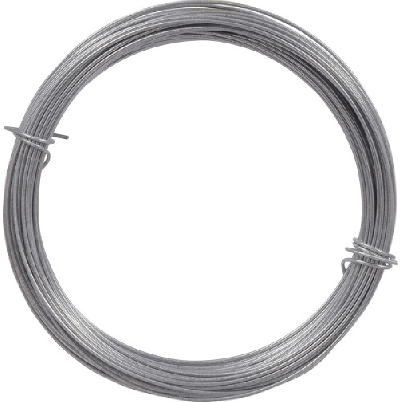 Hillman 123181 Stove Pipe Wire, 50 ft L, Galvanized, #20 - 2