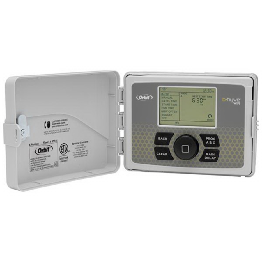 Orbit 57950 Sprinkler Timer, 110 V, 12 -Zone, White - 2