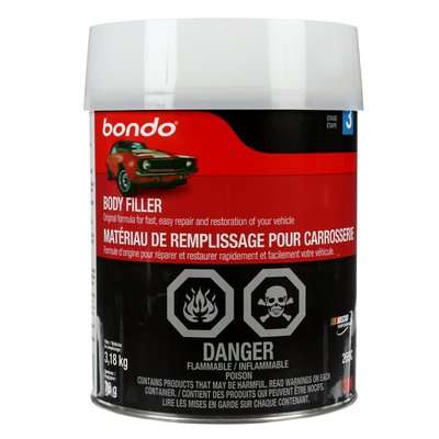 Bondo 265C Body Filler, Paste, Pungent Organic, 1 gal Can - 1