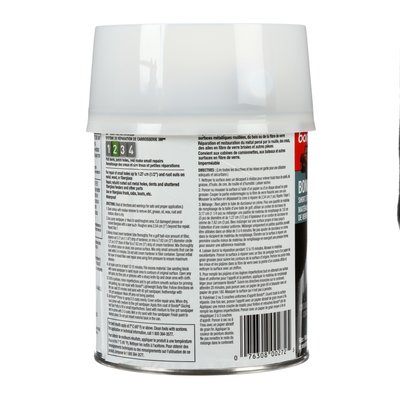 Bondo 272C Glass Reinforced Filler, Green, Includes: (1) Cream Hardener, 1 qt Can, Paste, Pungent Organic - 2