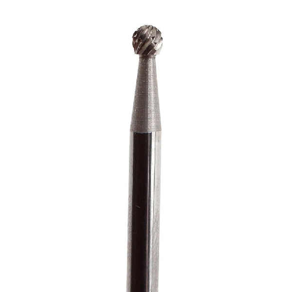 Forney 60135 Die Grinder Bit, Ball Cutting Edge, 1/8 in Dia Cutting, 1/4 in Shank, Tungsten Carbide Cutting Edge - 3