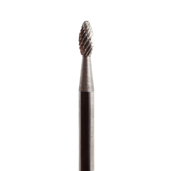 Forney 60137 Die Grinder Bit, Tree Pointed Cutting Edge, 1/8 in Dia Cutting, 1/4 in Shank - 3