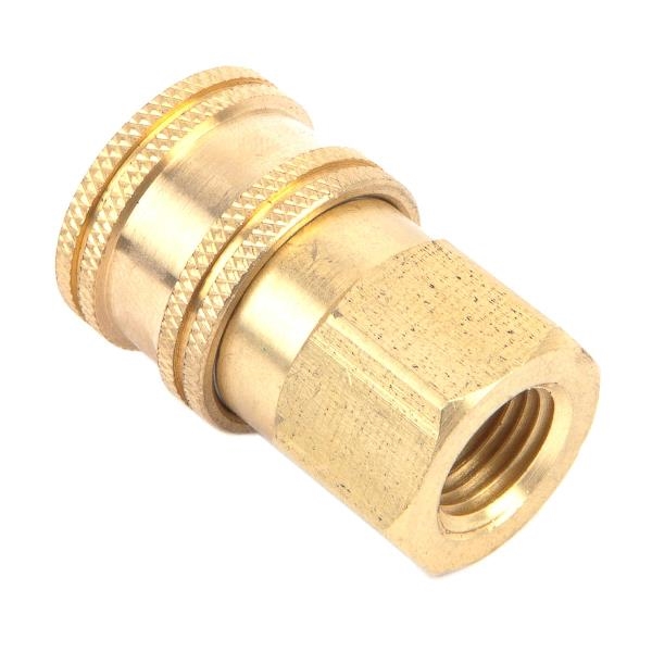 Forney 75127 Quick Coupler, 1/4 in Connection, FNPT, Brass - 2