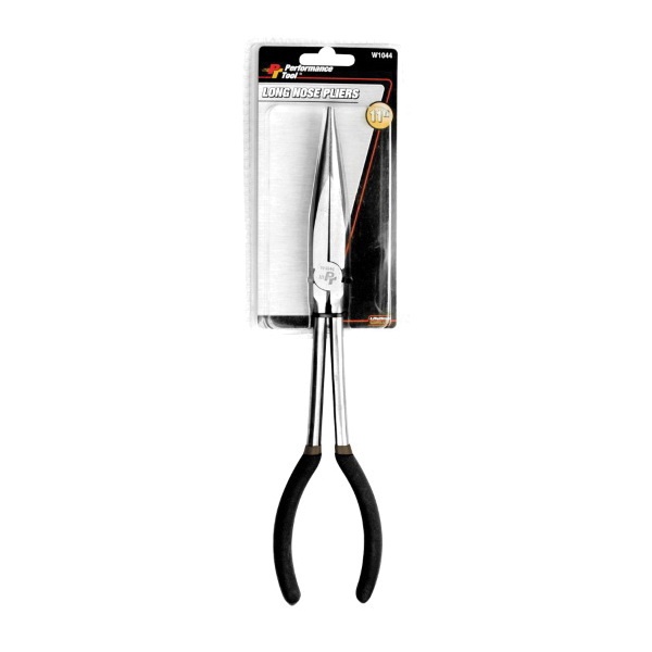 Performance Tool W1044 Long Reach Plier, Non-Slip Grip Handle, 11 in OAL - 2
