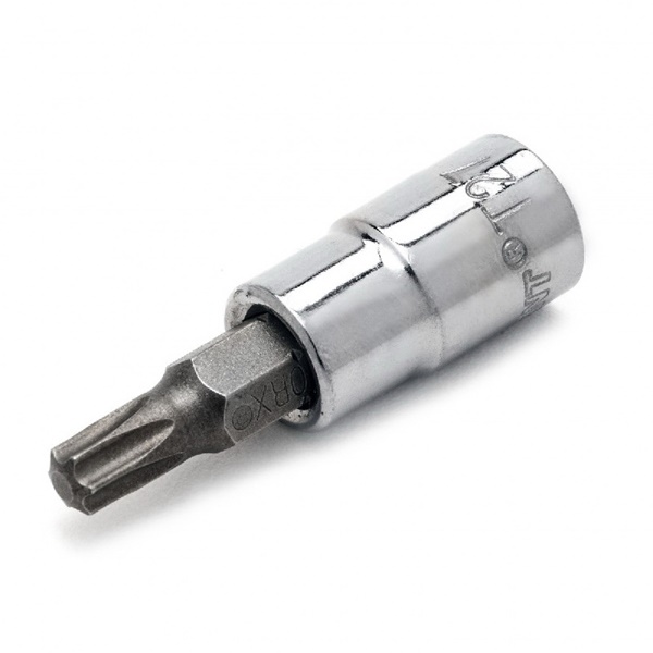 Crescent CDTS0N Drive Socket, T10 Tip, 1/4 in Drive, Chrome-Plated, Standard - 2