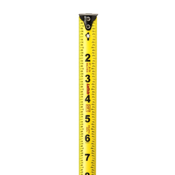 Crescent Lufkin Autolock 700 Series AL725N Tape Measure, 25 ft L Blade, 1 in W Blade, ABS Case, Orange Case - 2