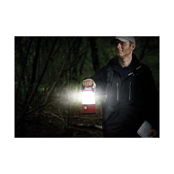 Energizer Weatheready Series WRESAL35 Lantern, LED Lamp, Plastic, Black/Red - 3
