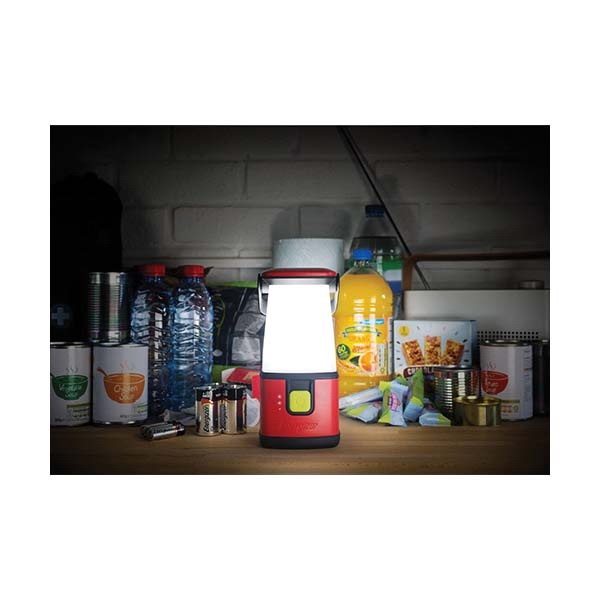 Energizer Weatheready Series WRESAL35 Lantern, LED Lamp, Plastic, Black/Red - 4