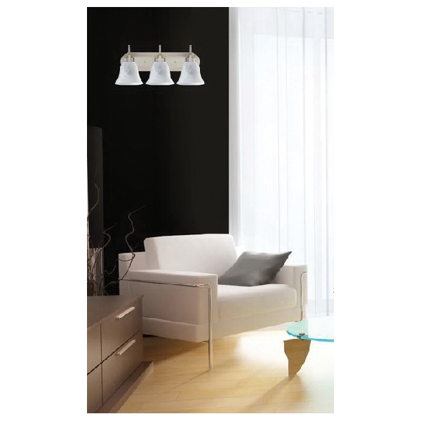 Westinghouse 8127200 Lamp Shade, Bell, Glass, Milky - 2
