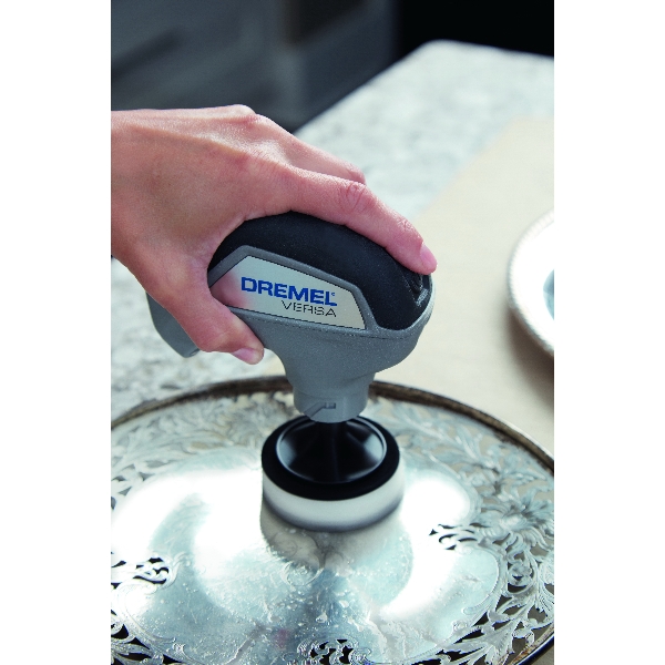 Dremel Versa PC362-3 Eraser Pad, Melamine Foam, White, For: DREMEL Versa Power Cleaner - 3