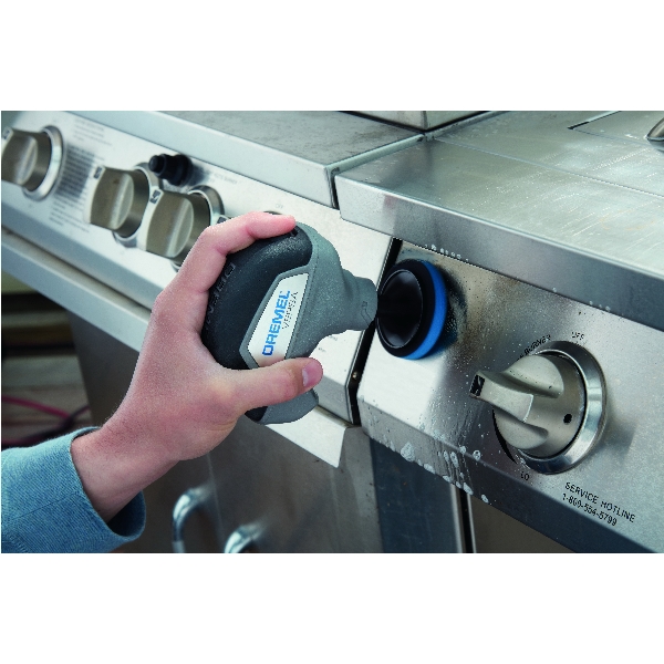 Dremel Versa PC363-3 Non-Scratch Pad, Microfiber Sponge, Blue, For: DREMEL Versa Power Cleaner - 3