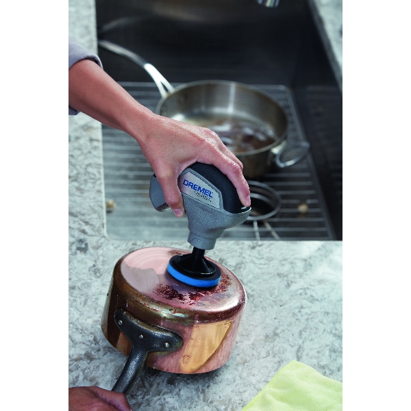 Dremel Versa PC363-3 Non-Scratch Pad, Microfiber Sponge, Blue, For: DREMEL Versa Power Cleaner - 4