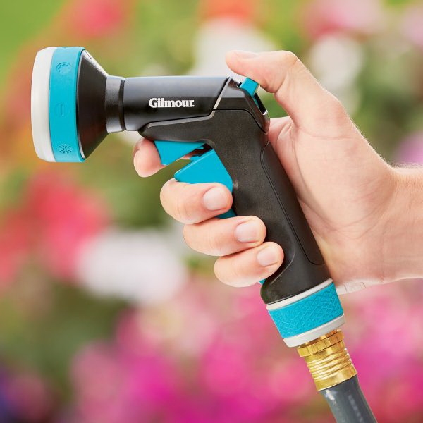 Gilmour Mfg 843112-1001 Watering Nozzle, 100 psi Pressure, 8.5 in L x 2.63 in W x 5.38 in H Dimensions, 3/4 in, GHT - 2