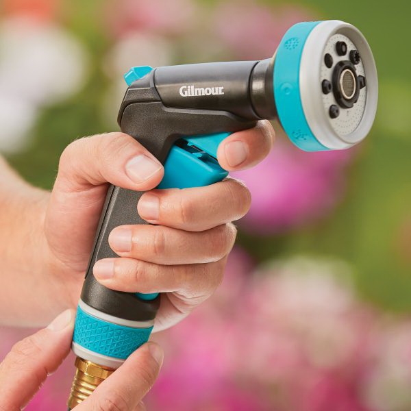 Gilmour Mfg 843112-1001 Watering Nozzle, 100 psi Pressure, 8.5 in L x 2.63 in W x 5.38 in H Dimensions, 3/4 in, GHT - 4