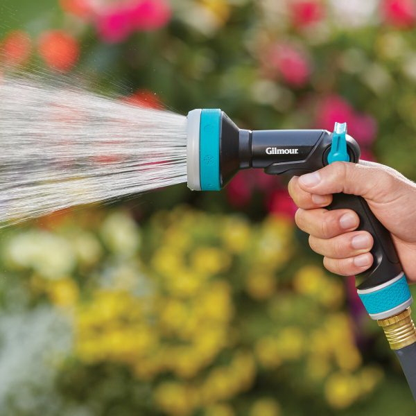Gilmour Mfg 843122-1001 Watering Nozzle, 100 psi Pressure, 8.5 in L x 2.63 in W x 5.38 in H Dimensions, 3/4 in - 5