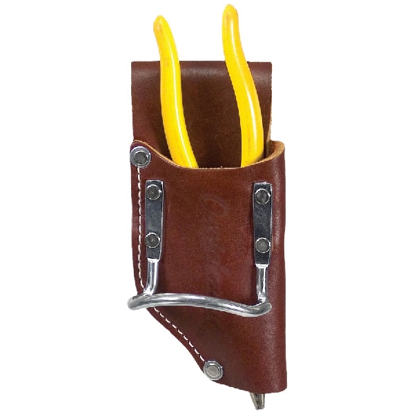 Occidental Leather 5020 Tool and Hammer Holder, 2-in-1, Leather, Brown - 3
