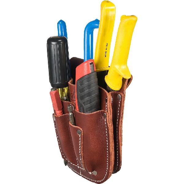 Occidental Leather 5100 Work Forged Belt Caddy, 4-Compartment - 4