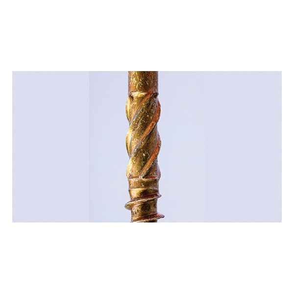 GRK Fasteners R4 01139 Screw, #10 Thread, 3.54 in L, CEE Thread, Round Head, Star Drive, Zip-Tip Point, Steel, 300 PAIL - 3