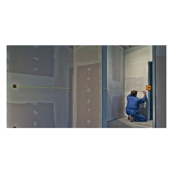 Stabila 03185 Laser Level Set, 90 ft, +/- 3/16 in at 50 ft Accuracy, 2-Beam, 2-Dot, Green Laser - 4