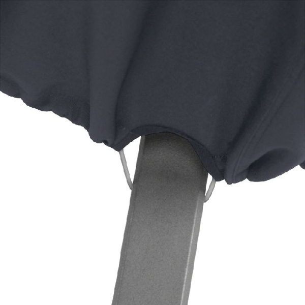 Classic Accessories 55-553-010401-00 Fire Pit Cover, Black, 38 in L, 38 in W, 12 in H, Polyester, Round - 2
