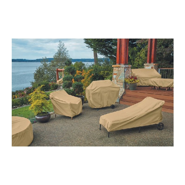 Classic Accessories Terrazzo 59962 Patio Coffee Table Cover, Polyester, Sand - 2