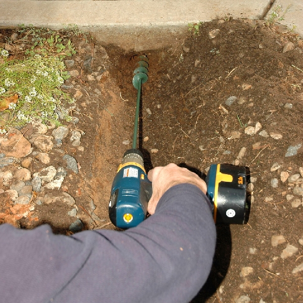 Yard Butler RD-2 Roto Digger Garden Auger, 1-3/4 in Dia, Steel - 2