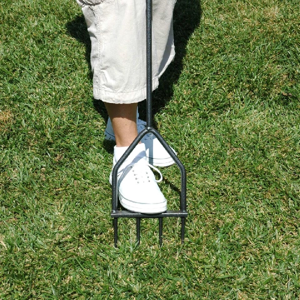 Yard Butler M-7C Lawn Spike Aerator, Steel - 2
