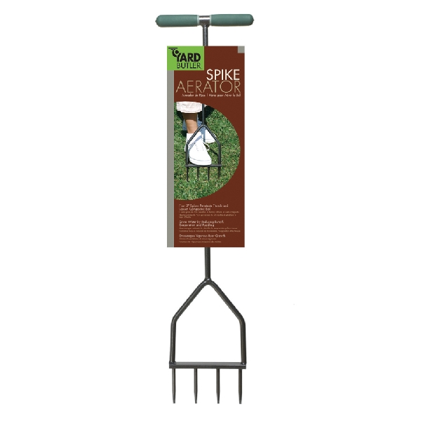 Yard Butler M-7C Lawn Spike Aerator, Steel - 3