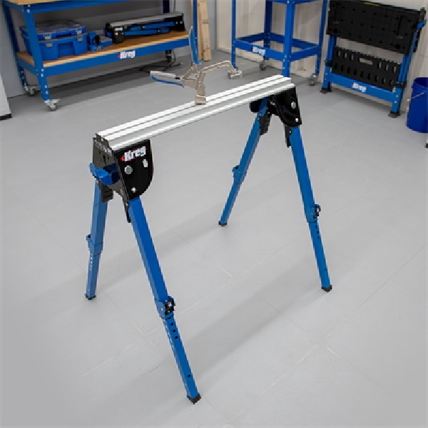 Kreg KWS500 Track Sawhorse, 2200 lb, Aluminum/Steel - 2
