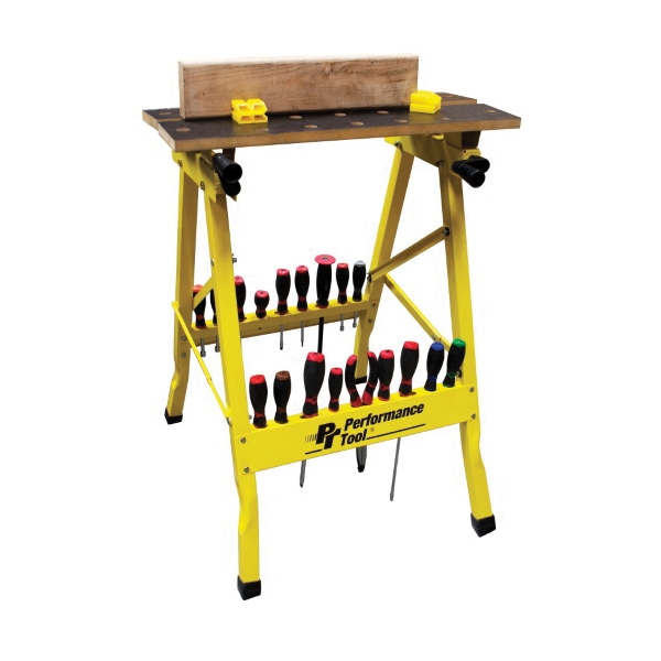 Performance Tool W54025 Drill Press, 25 in OAW, 31 in OAH, 23-7/8 in OAD, 200 lb Capacity, Yellow - 3
