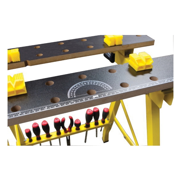 Performance Tool W54025 Drill Press, 25 in OAW, 31 in OAH, 23-7/8 in OAD, 200 lb Capacity, Yellow - 5