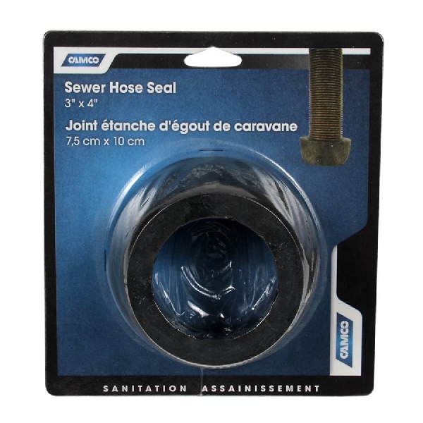 Camco USA 39313 Sewer Hose Seal, 3 in ID, Sponge - 2