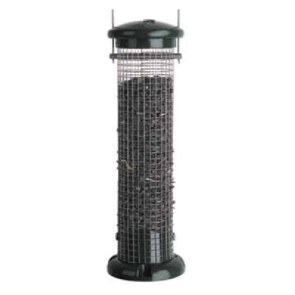 Audubon NATUBE4 Screen Feeder, 11 in H, 1 lb, Aluminum/Steel, Black/Green - 2
