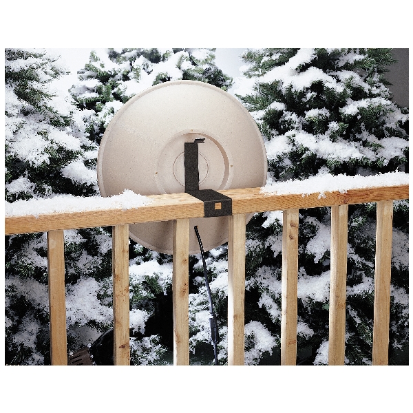API 650 Heated Bird Bath, 20 in L, 20 in W, 4 in H, Plastic - 5