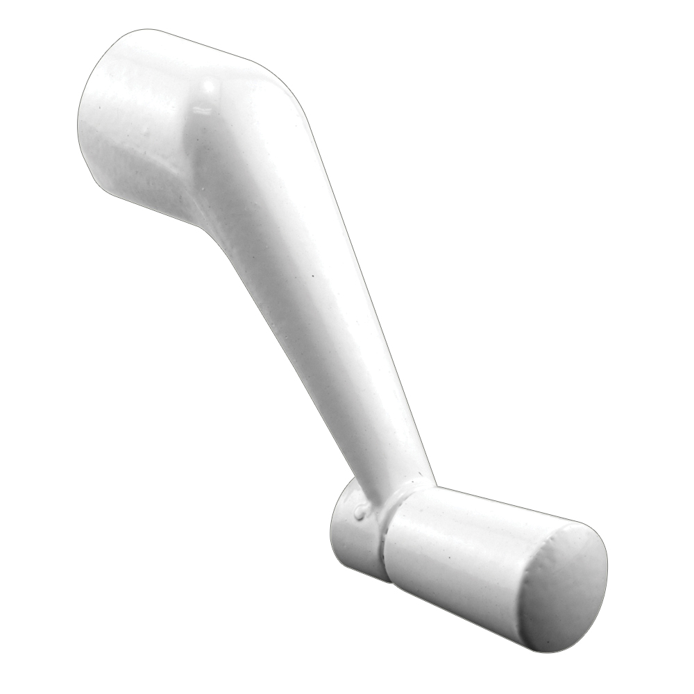 Prime-Line 17240-2-W Crank Handle, 2-11/16 in Projection, White - 1