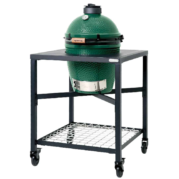 Big Green Egg 120229 X-Large Egg Frame, Aluminum/Stainless Steel, Black, For: XL Eggs - 4
