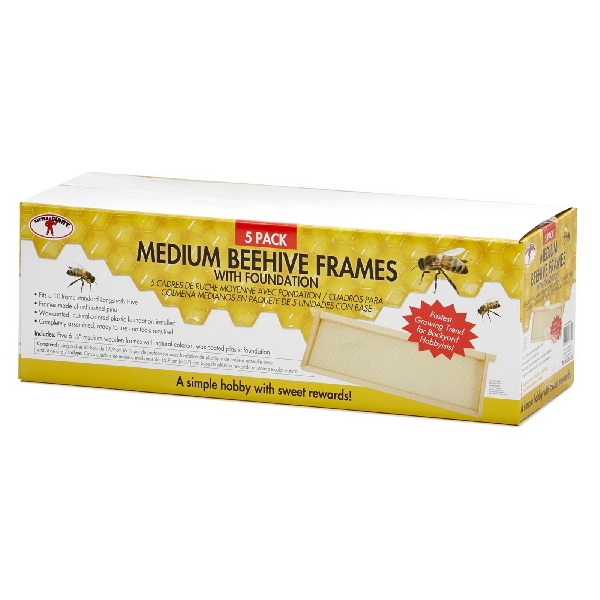 Little Giant MFRLITE Bee Hive Frame Kit, Medium, Pine - 2