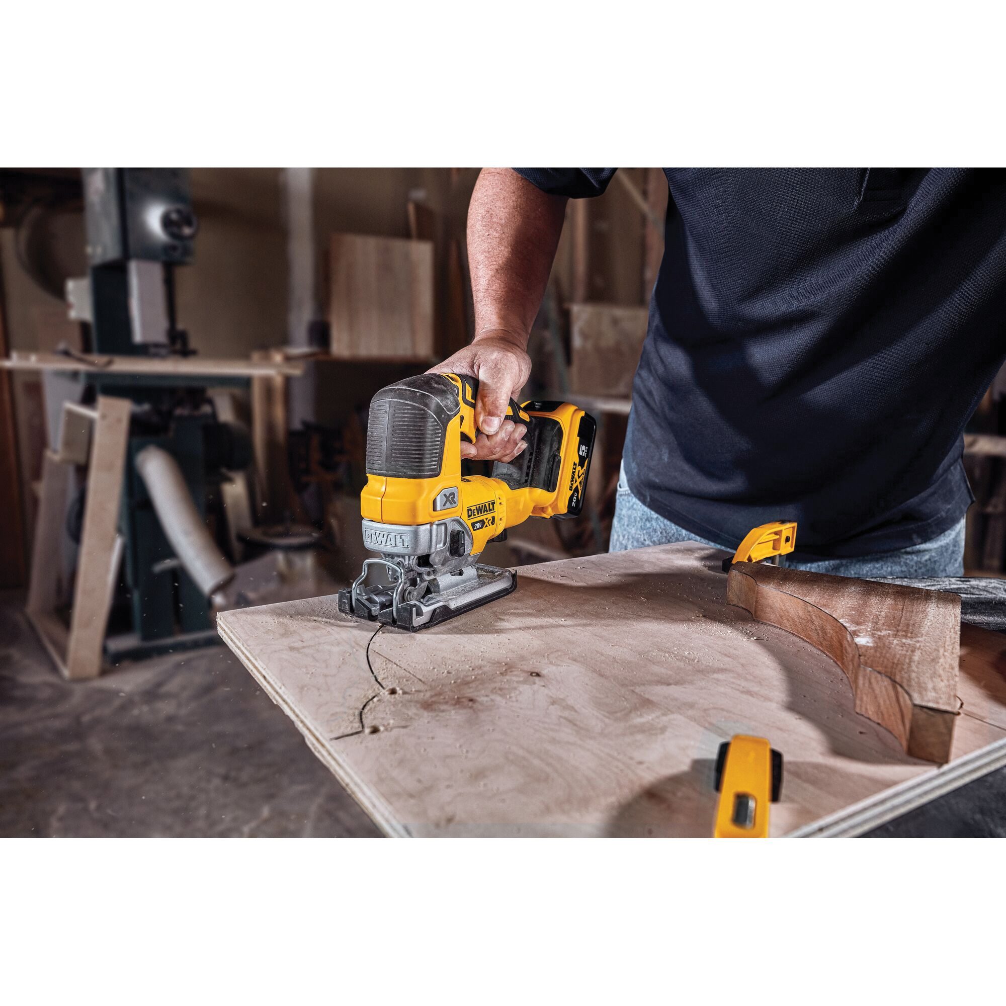 DEWALT DCS334B Jig Saw, Tool Only, 20 V, 1 in L Stroke, 3200 spm - 4