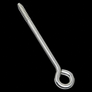 National Hardware N220-715 Lag Screw Eye, 3/8 in, 3/8 in Dia Wire, 2 in L Thread, 8 in OAL, 230 lb Working Load, Steel - 2