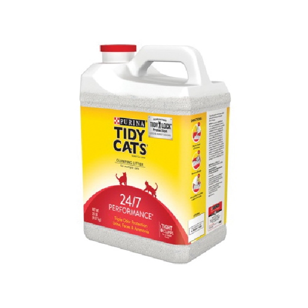 Tidy Cats 24/7 Performance 11620 Cat Litter, 20 lb Jug - 2