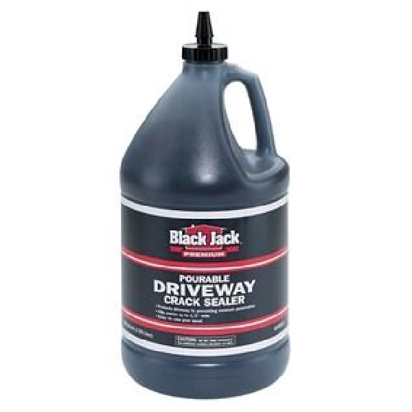 Black Jack 6435-9-34 Crack Sealer, Liquid, Black, 1 gal Container