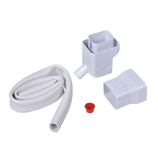 Oatey 14209 Rainwater Collection System, Plastic, White - 3