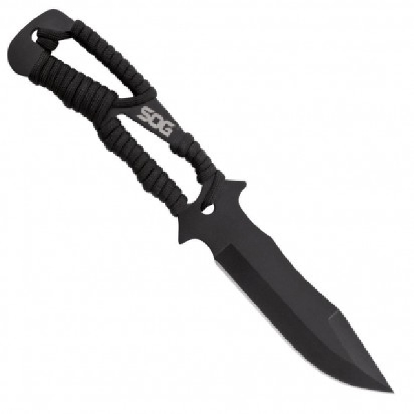SOG F041TN-CP Throwing Knife, 4.4 in L Blade, Stainless Steel Blade, Glass-Reinforced Nylon/Paracord Wrapped Handle - 2